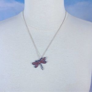 Always Have Faith Dragonfly Necklace